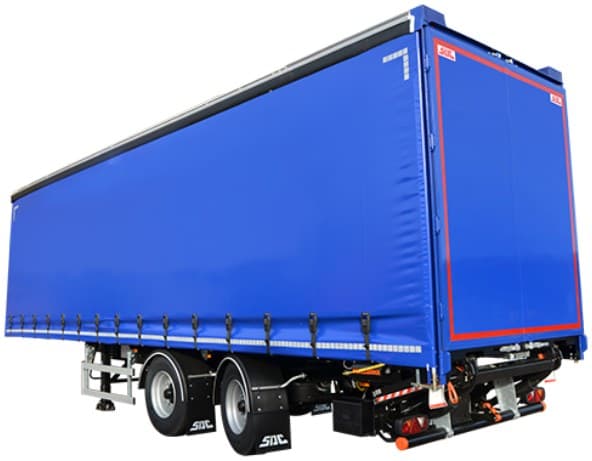 Artic 44t Curtainsider trailer
